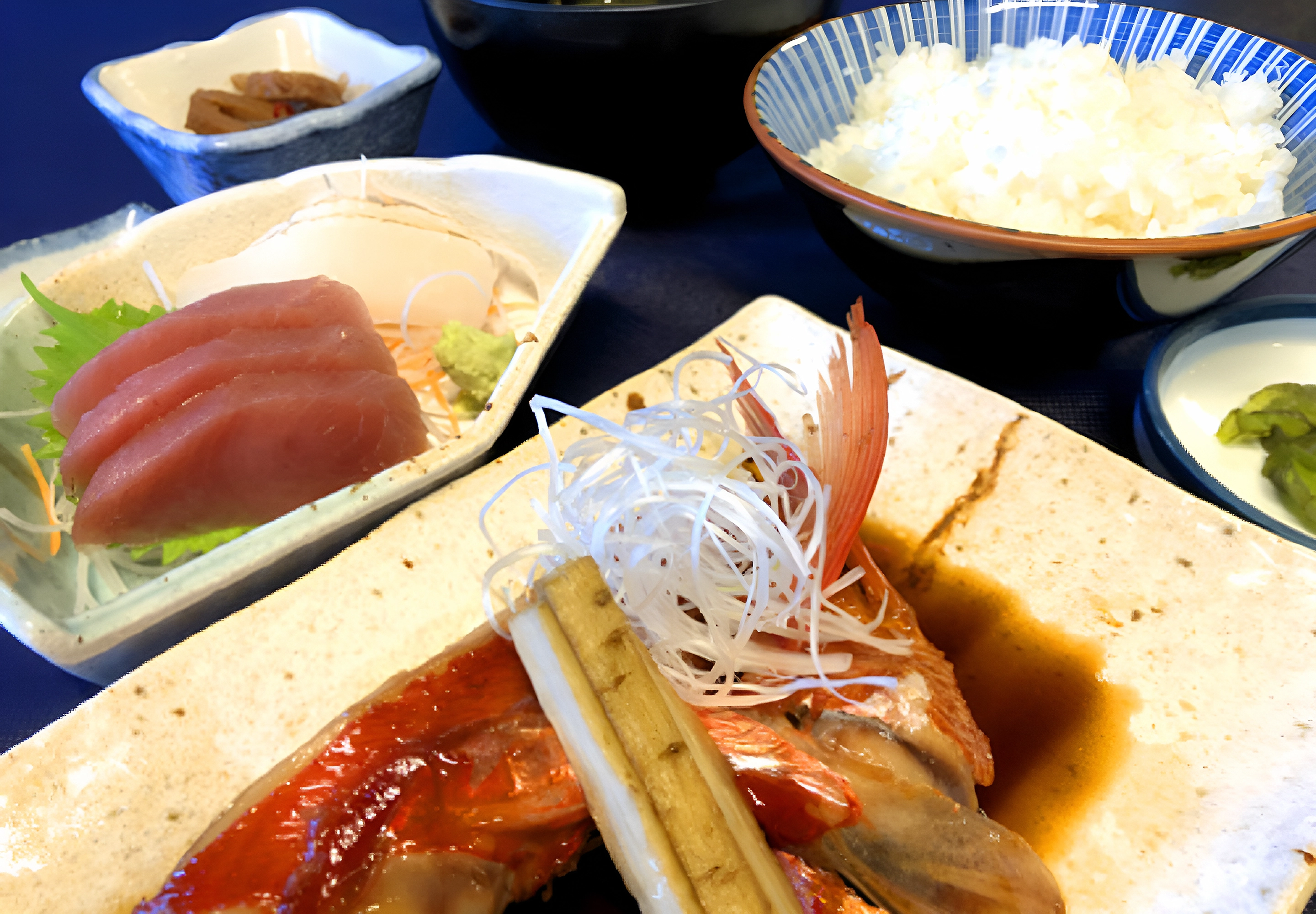 きんめの煮付け 金目鯛煮付け ぼら納屋