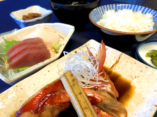 金目鯛煮付定食